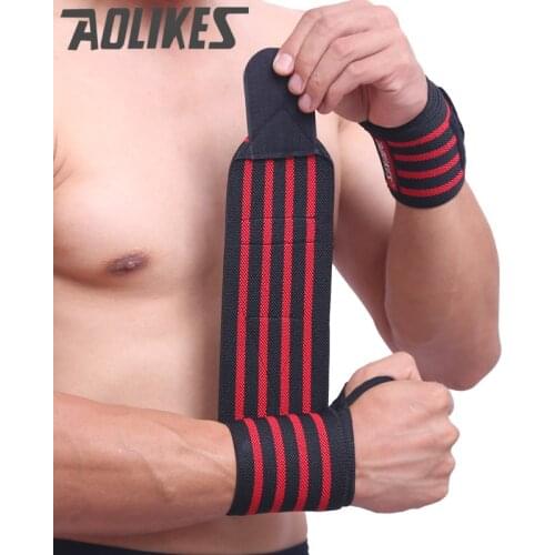 1 Piece Wrist Support Straps Wraps for Weight Lifting Fitness Gym Sport Wristbands Hand Bands 3 Colors Training Necessary
