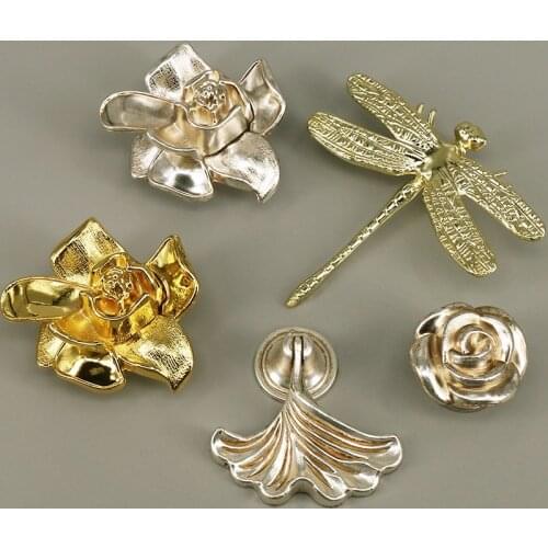1x European Style Handle Dresser Pull Decorative Children Room Hardware Cabinet Drawer Knob