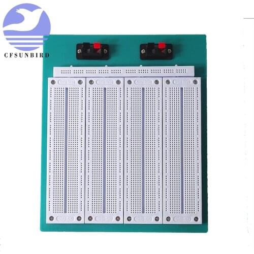 4 In 1 700 Position Point SYB-500 Tiepoint PCB Solderless Bread Board Breadboard