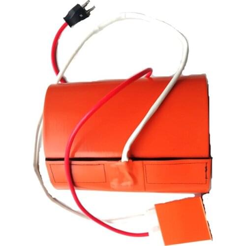 800w 255*520*1.5mm 120v Silicone Heater for warm the spools 1500mm lead wire