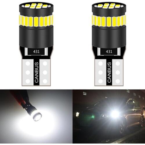 2pcs W5W T10 LED Canbus bubls 168 194 No Error led car Clearance Parking Lights 3014SMD White 12V For Mercedes Benz W203 W205