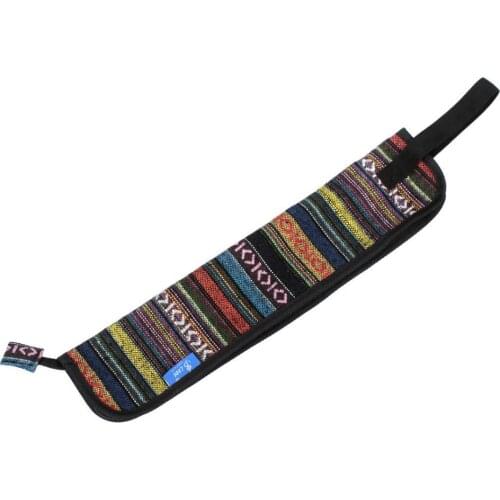 Drum Stick Bag Drumstick Carry Storage Holder Ethnic Wind Bag for Instrument