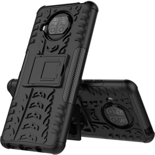 For Xiaomi Mi 10T Lite 5G Case Silicone Armor Bumper Phone Holder Case For Xiaomi Mi 10T Lite Cover For Xiaomi Mi 10T Lite Case