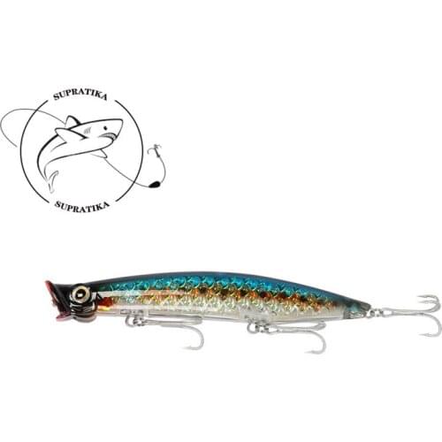 11cm/13g Artificial Floating Popper Freshwater ABS Plastic Hard Bait With Treble Hook Swimbait Bionic Bait 3D Eyes Fishing Lure