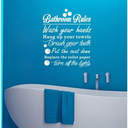 Kililaya Bathroom Stickers