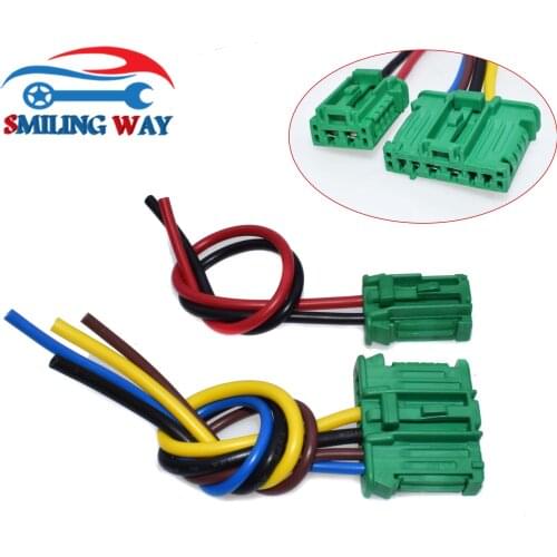 Heater Blower Resistor Connector Wire Harness Wiring Pigtail Plug For Citroen Peugeot Renault C2 C3 C5 1007 207 406 607 Clio