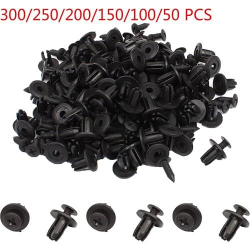 NEW 300pcs Auto Fastener Clip Mixed Car Push Retainer Pin Rivet Bumper Door Trim Panel Retainer Fastener Kit Car Accessories