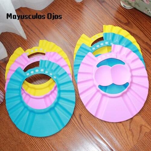 ZH 1PC Childrens Shower Cap EVA Shampoo Cap Childrens Baby Products Best Summer Hat