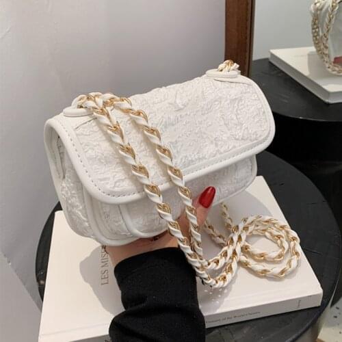 Womens Designer Shoulder Bag Trend 2021 New Hit Chain Soft Leather Simple Korean Evening Female Luxury Messenger Crossbody Bags