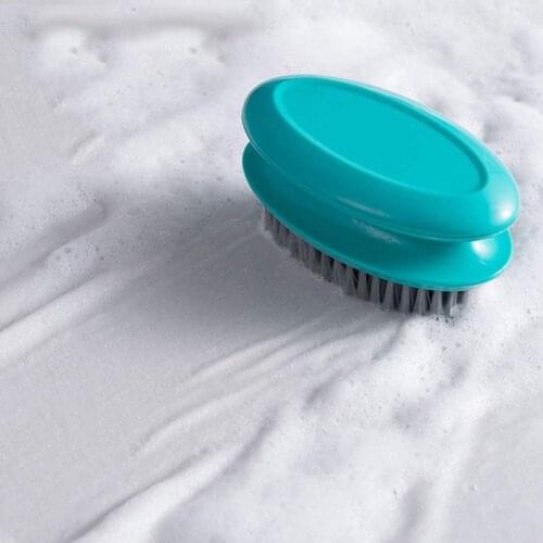 Scrubbing Brush Household Laundry Scrub Brush for Clothes Shoes Sneaker Portable Soft Plastic Cleaning Washing