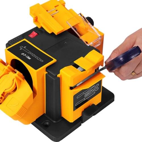 3 In1 Sharpener Household Grinding Tool 96W Sharpener For Knife Twist Drill HSS Drill Scissor Chisel Electric Grinder