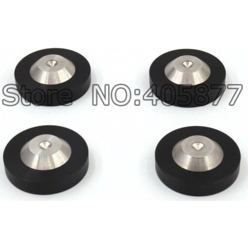 8 pcs Speaker AMP DAC CD Spike Base Pad Isolation Feet Improve Sound 39X12mm