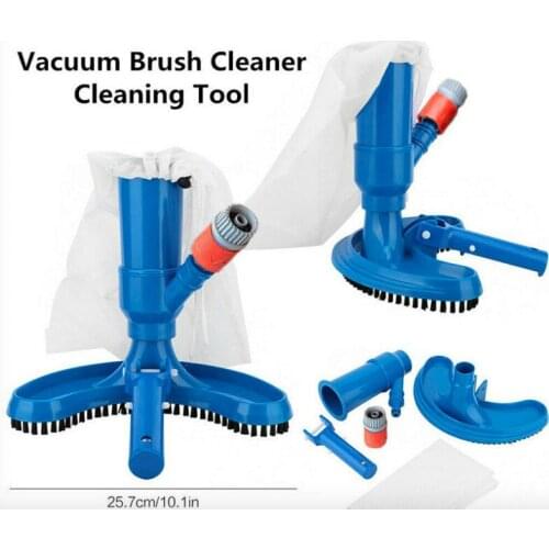 Swimming Pool Vacuum Cleaner Accessories Cleaning Disinfect Tool Part Semicircular Suction Head Pond Fountain Pool Cleaner Kits