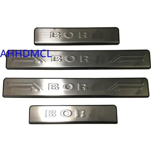 Car Welcome Pedal Threshold Strip Door Sill Strip For Bora 2008 2009 2010 2011 2012 2013 2014 2015 2016 2017 2018 2019 2020