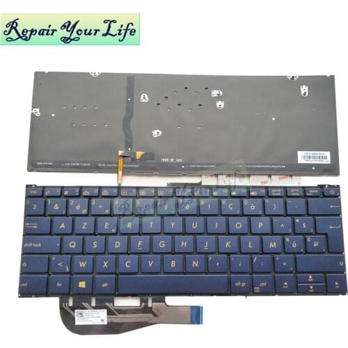 Repair You Life laptop keyboard for Asus ZenBook 3 UX390UA UX390 belgium standard BE backlit keyboard new