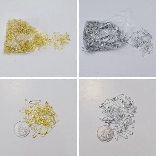 1000pcs/lot 19mm Brooch Pins DIY Brooch Fit Charms Golden Silver colors Party living goods Findings Accessories C9