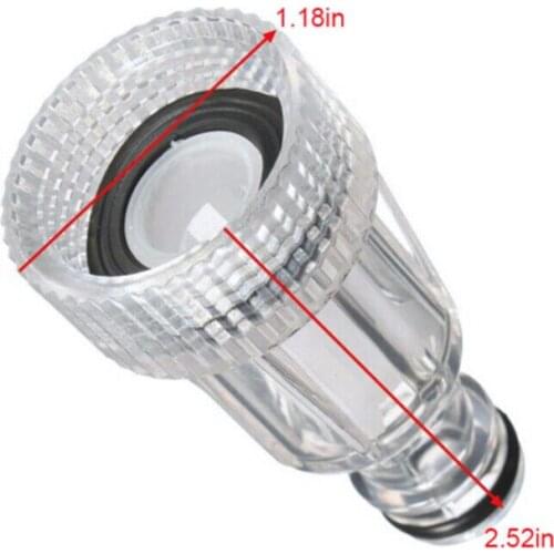 Clear Car Cleaning Washing Machine Filter High Pressure Connection Fitting For Karcher K2-K7 Pressure Washer Cleaning Supplies