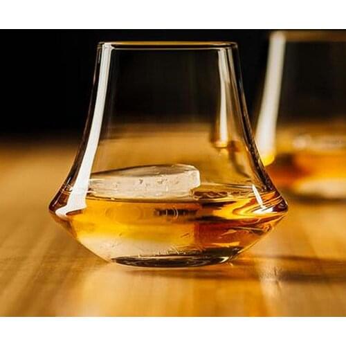 Crystal Whiskey Glass Clear Top Wine Decanter Wine Cup Whisky Beer Drinking Home Bar Party 300ml Creative Taste Cocktail Cups