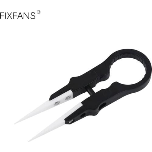 FIXFANS Ceramic Tweezers Wrench Vape DIY Tool for Electronic Cigarette RDA RBA RTA Atomizer Coil Building Vapor Tweezers