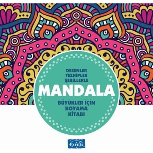 Mandala Child Adult Flower Painting Book Stress Reliever for Graffiti Drawing Art For Kids Pink