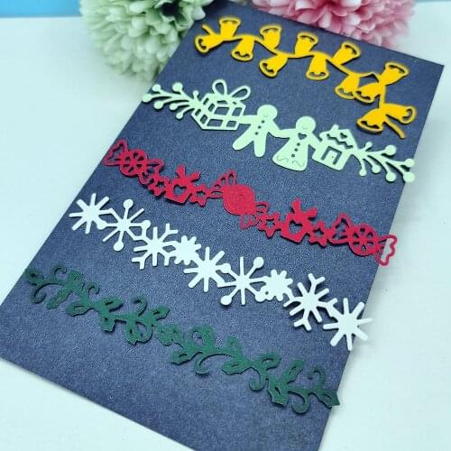 Lace Combin Metal Cutting Die For Scrapbooking Album Cardmaking Decorative Embossing Making Greeting Card Photo Paper Craft Gift