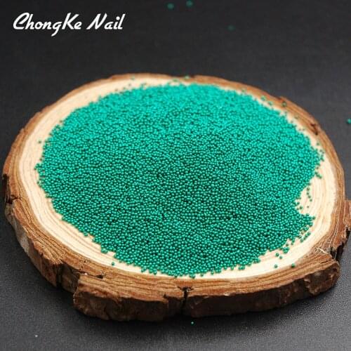 50g/pack Caviar Beads Micro Pearl Mini Beads Manicure Nail Art 3D Decoration 31 Colors Available