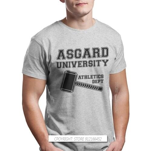 Men Streetwear Norse Mythology Freyja Freyr Cool Yggdrasil Oversize T-Shirts Asgard University Hip Hop Clothes