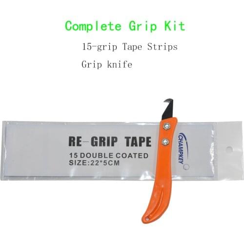 New Golf Club Grip Re-grip Tool Install Change Steel Kit Hook Blade Utility Knife + 15Pieces Grip Tapes