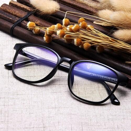 Glasses Frames Men Women Fake Glasses Vintage Optical Myopia Eyeglasses Frames Ladies Retro Eyewear Accessories Transparent NEW