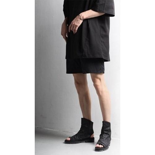 Mens Summer Shorts New Trend hip hop comfortable casual pants mens slim elastic waist basic large shorts