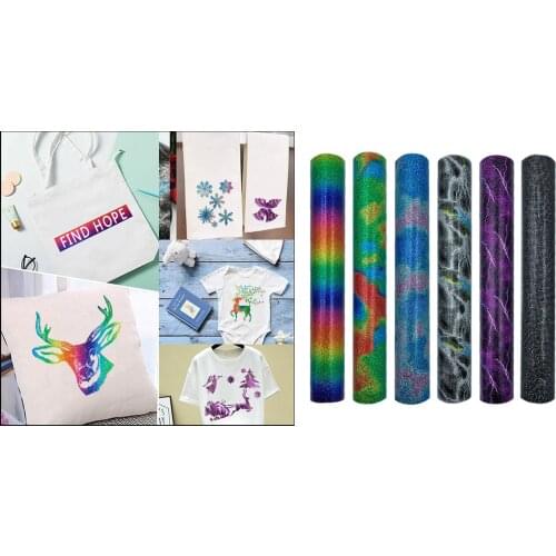 Heat Transfer Vinyl Adhesive HTV Sheet Film Cameo Garment Crafts HTV Roll