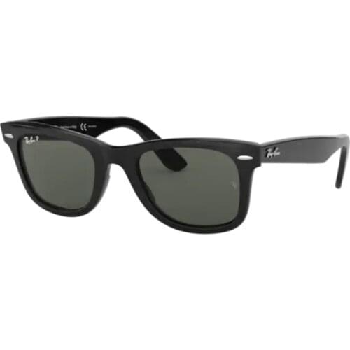 Rayban Wayfarer 2140 901/58 50 Vintage Sunglasses Black Frame G-15 Lenses Polarized Sunglasses 2021