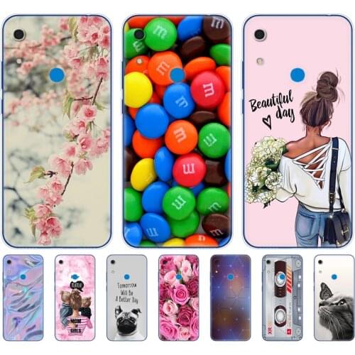 Phone back case for huawei Y6s cases 6.09 inch Phone case Transparent y6s back covers protective soft tpu