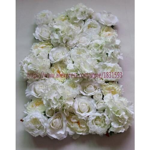10pcs / lot wedding decoration artificial rose flower wall wedding background decoration flower runner wedding TONGFENG