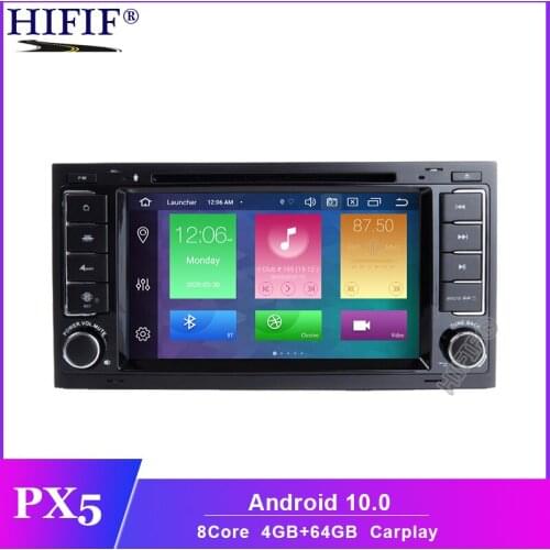 IPS DSP Android 10 CAR DVD GPS Carplay For Volkswagen Touare g T5 Transporter Multivan dvd player multimedia navigation radio