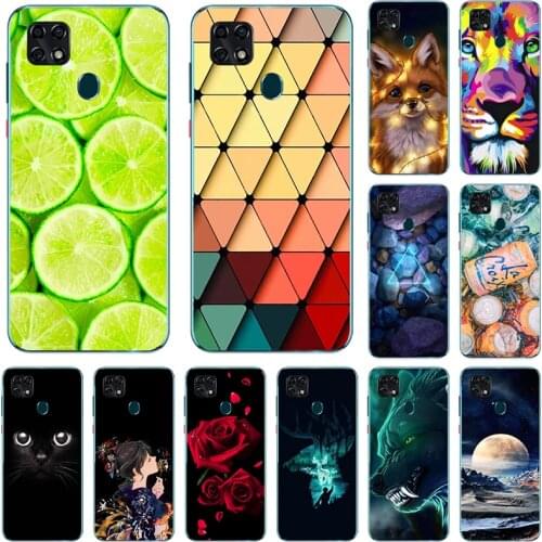 Fashion Printed Case For ZTE Blade 20 Smart 20smart V1050 Cover Original Cute Printing Drawing soft silicone Phone Case Shell