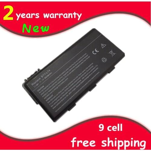 Juyaning New Laptop battery For MSI A5000 A6000 A6200 A6203 A6205 A7200 CR600 957-173XXP-101 957-173XXP-102 BTY-L74 BTY-L75