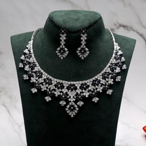 TIRIM Lovely Flower Zirconia Bridal Jewelry Sets Women Party Luxury Charm CZ Crystal Set Wedding Engagement Bride Accessories
