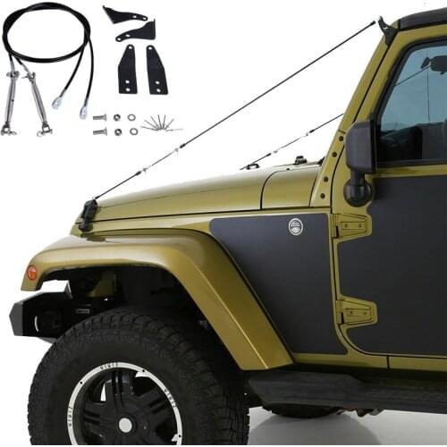 Limb Riser Kit Fit For 2007 - 2009 2010 2011 2012 2013 2014 2015 2016 2017 2018 Jeep Wrangler JK JKU the Jungle Protector Steel