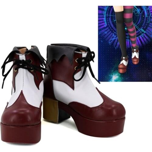 MACROSS DELTA Reina Prowler Cosplay Shoes Boots Custom Made