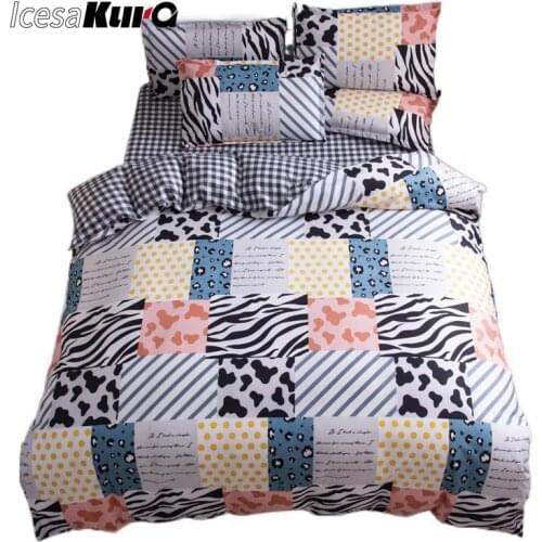 Bedding Aloe Cotton Four-piece Set of Student Dormitory Three-piece Set Queen Size Bedding Set Bedding Set Luxury