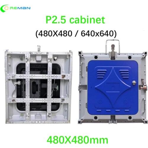 Rental led video panel P2.5 empty cabinet 480X480mm indoor auto exhibition Image Sensor Module 2 Million Pixel Camera Monitor