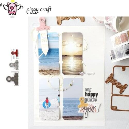 Piggy Craft metal cutting dies cut die mold Clodes clamp decoration Scrapbook paper craft knife mould blade punch stencils dies