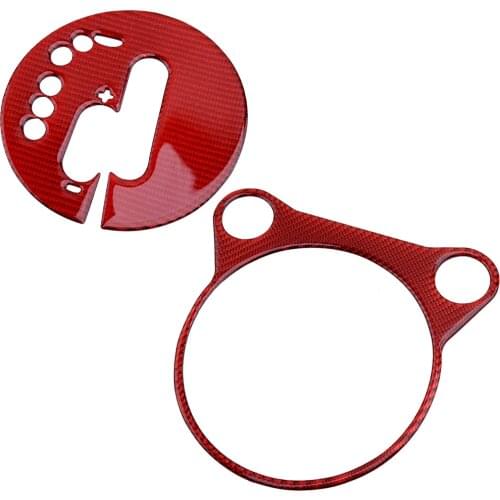 1 Set Car Gear Shift Panel Cover Trim Frame Left Hand Drive Only Fit For Nissan 370Z 2009-2014 2015 2016 2017 2018 2019 2020