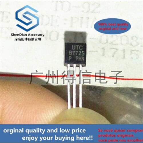 30pcs 100% orginal new B772S B772 772 PNP Plastic-Encapsulated Transistor TO-92 real photo