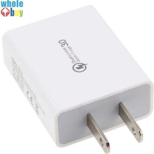 300pcs Quick Charge 3.0 Mobile Phone Charger Fast USB Charger US Plug Wall USB Charger Adapter for IPhone Samsung Tablet