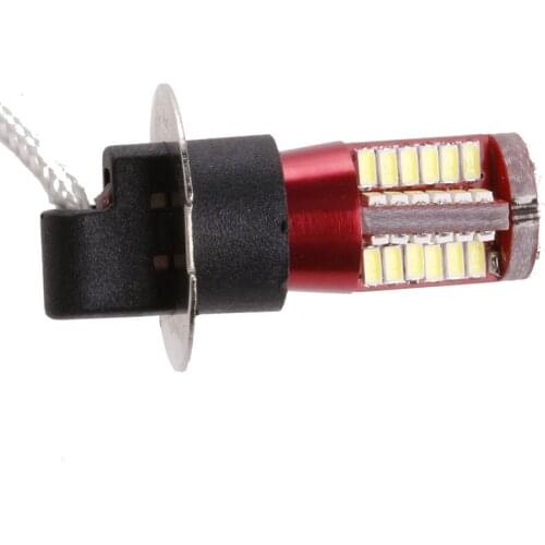 40GF New DC12V H3 3014-57 Car LED Side Light Bulbs Car Fog Lamp Canbus Error Free