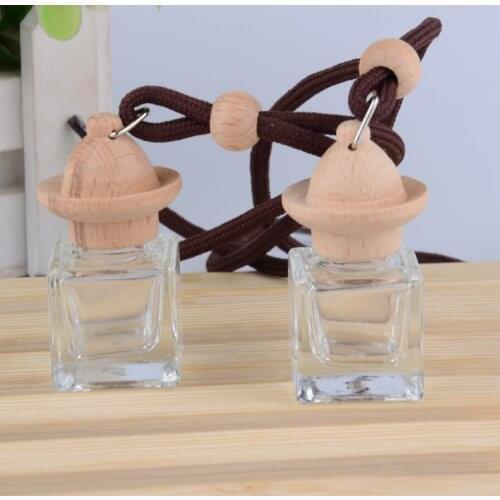 6ml Glass Cork Bottle Aromatherapy Bottle Glass Aromatherapy Bottle Auto Accessories 100PCS/LOT