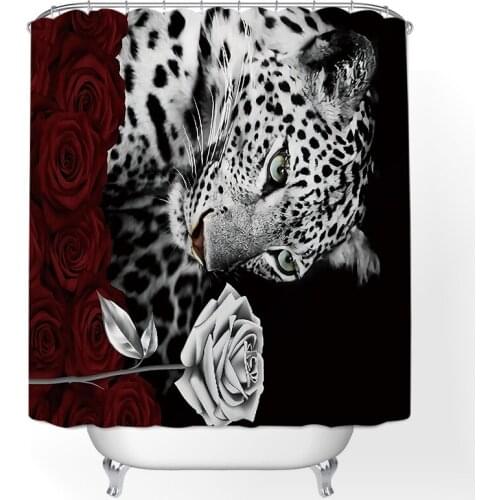 6 styles of 3D patterns curtains curtain cortina shower curtain Bathroom curtain Curtains for kitchen Shower curtains Bathroom