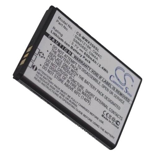 Cameron Sino 650mAh Battery For Motorola EX210,EX211,Gleam,WX160,WX180,WX260,WX280,WX288,WX390,WX395,OM4A,OM4C,SNN1218K